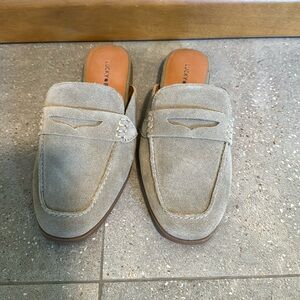 Lucky Brand Suede Mules